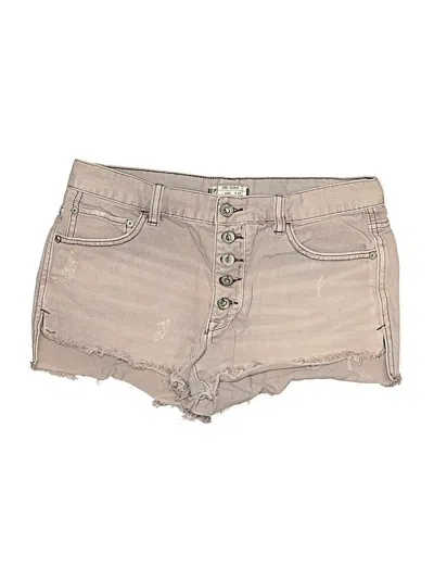 Pre-owned Free People Shorts In Tan