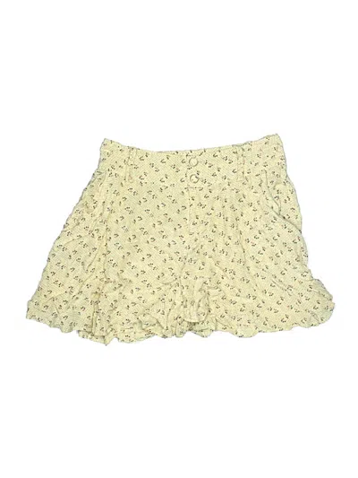 Pre-owned Free People Shorts In Yellow