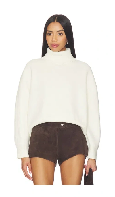 Free People Sigma Turtleneck In White