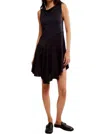 Free People Sing Out Loud Cotton Tunic In Black