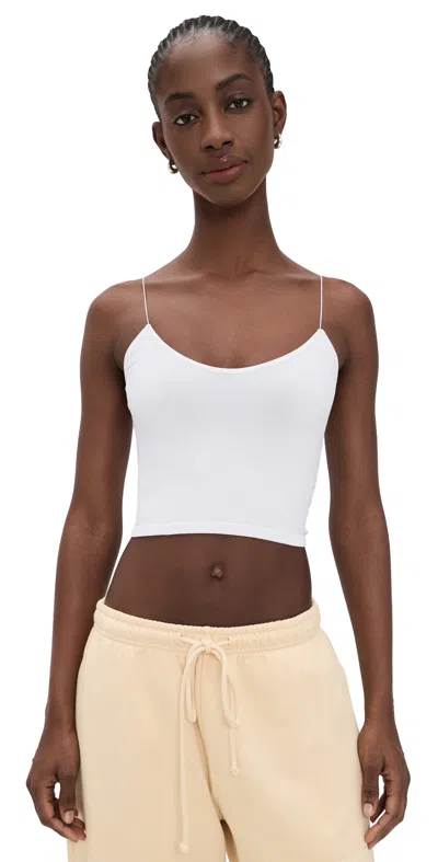 Free People Brami Skinny Strap Cami Top In Cream-white
