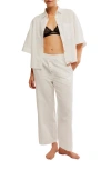 Free People Summer Sleeper Pajama Set In Optic White