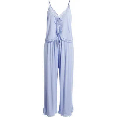 Free People Sleepless Summer Pajamas In Blue