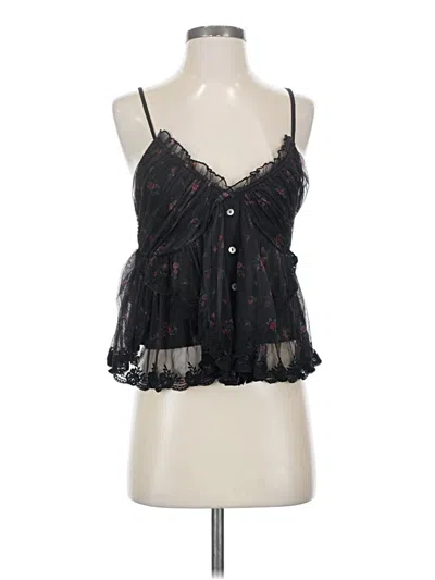 Free People Sleeveless Blouse In Black