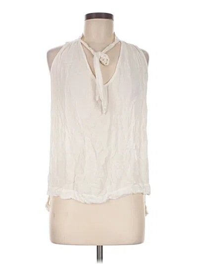 Pre-owned Free People Sleeveless Blouse In Ivory