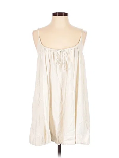 Pre-owned Free People Sleeveless Blouse In Ivory