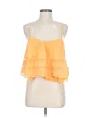 Free People Sleeveless Blouse In Orange