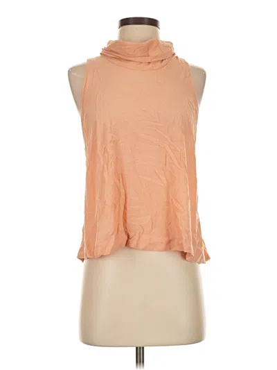Pre-owned Free People Sleeveless Blouse In Orange