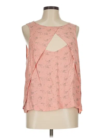 Pre-owned Free People Sleeveless Blouse In Pink