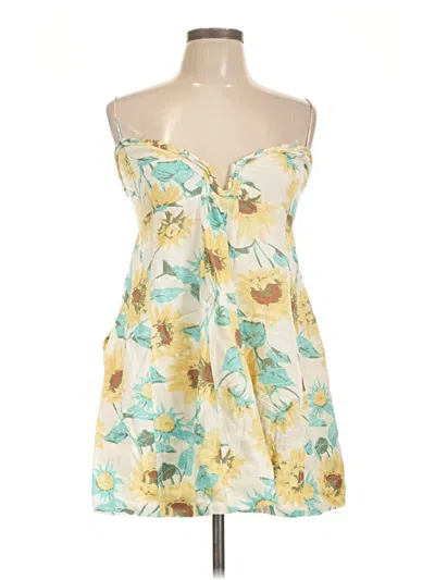 Pre-owned Free People Sleeveless Blouse In Yellow
