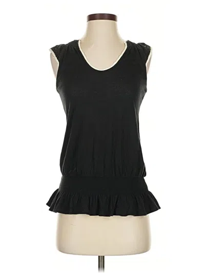 Pre-owned Free People Sleeveless T-shirt In Black