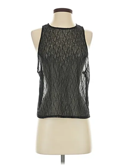Pre-owned Free People Sleeveless T-shirt In Black