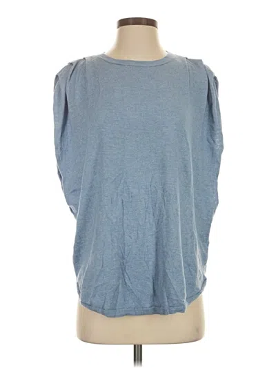 Pre-owned Free People Sleeveless T-shirt In Blue