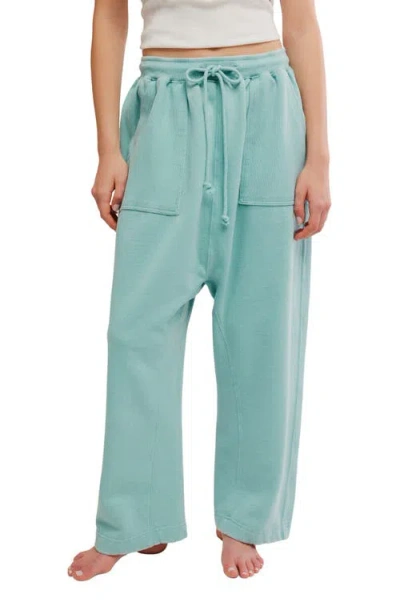 Free People Slow It Down Balloon Pants In Brown