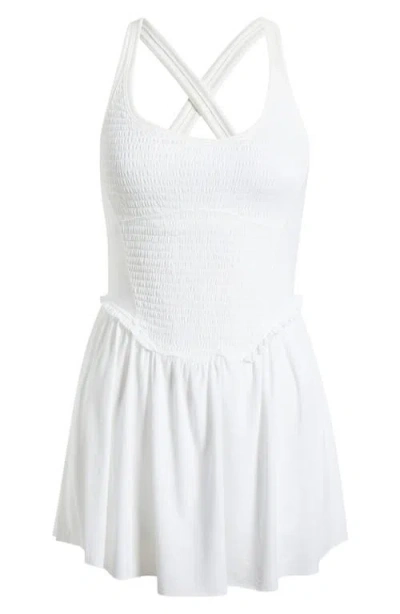 Free People Smockin' Hot Dress In White
