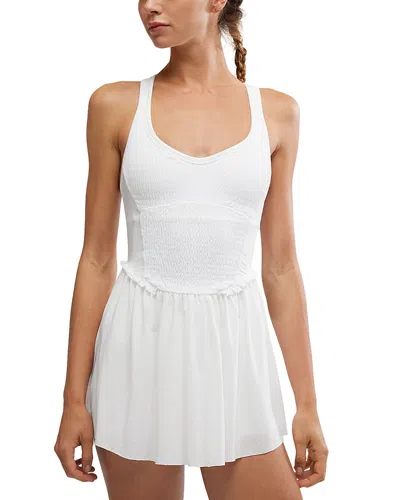 Free People Smockin Hot Dress In White