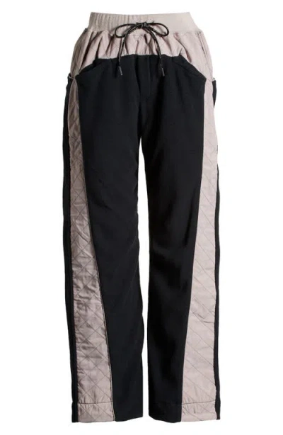 Free People Snow Day Pants In Black Combo