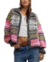 Free People Snowdrift Cardigan Sweater In Multi