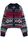 Free People Snowdrift Cardigan In Navy