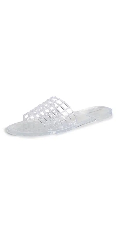 Free People So Jelly Sandals Clear In Transparent