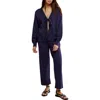 Free People Solar Sweater Set In Navy In Black