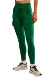 Free People Solid Never Better Joggers In Dk Green