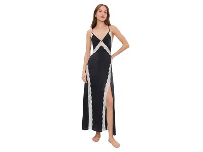 Free People Some Kind Of Love Maxi Slip In Black