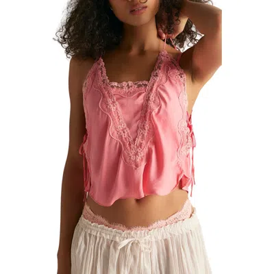 Free People Someone Like You Crop Camisole In Pink