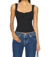 Free People Somewhere Sometime Cami Top In Black In Black