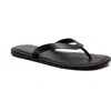 Free People Sona Thong Sandals Black In Black