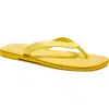 Free People Sona Flip Flop In Lemon
