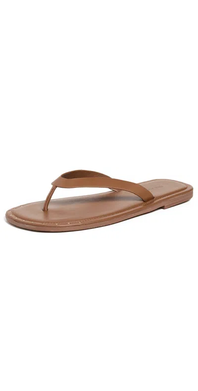 Free People Sona Thong Sandals Luggage In Brown