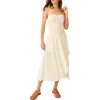 Free People Sparkling Moment Cotton Midi Sundress In Ivory