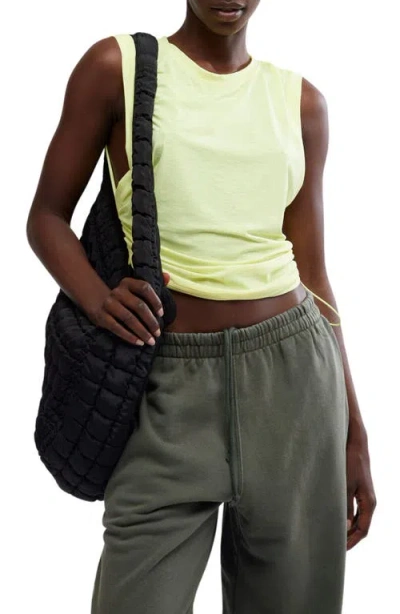 Free People Sport Mode Muscle Tank In Sour Citrus