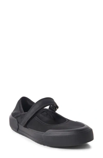 Free People Sporty Mary Jane Flat In Black