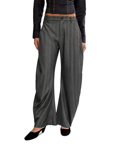 Free People Spotlight Barrel Pants In Gray