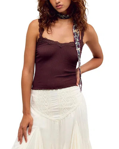 Free People Spring Fever Cami In Black