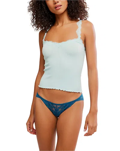 Free People Spring Fever Cami In Blue