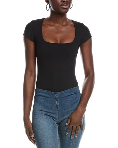 Free People Square Eyes Bodysuit In Black