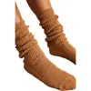 Free People Staple Slouch Socks In Camel