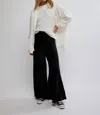 Free People Star Sign Velvet Pants In Black
