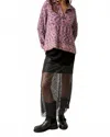 Free People Stella Collar Cashmere Sweater In Pink