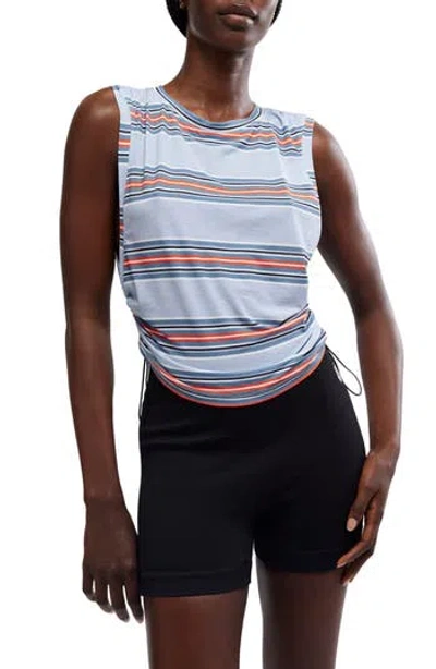 FREE PEOPLE FREE PEOPLE STRIPE SPORT MODE MUSCLE T-SHIRT