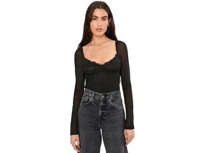 Free People Suddenly Fine Bodysuit In Multi