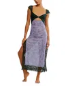 Free People Suddenly Fine Maxi Nightgown In Purple