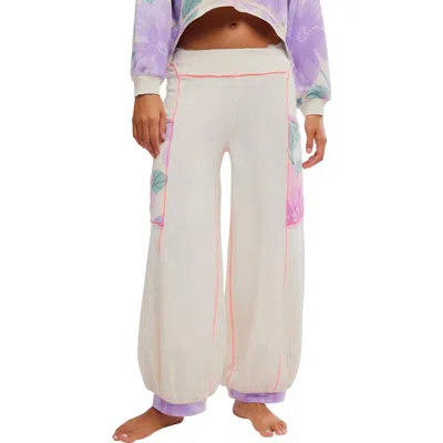 Free People Summer Loving Jogger Pants In Multi