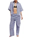 Free People Summer Sleeper Printed Pajama Set