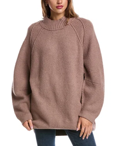 Free People Sunbeam Sweater In Pink