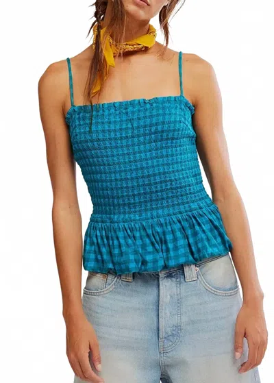 Free People Sundance Tank Top In Blue