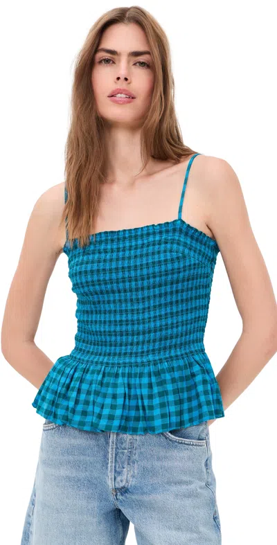 Free People Sundance Tank In Blue